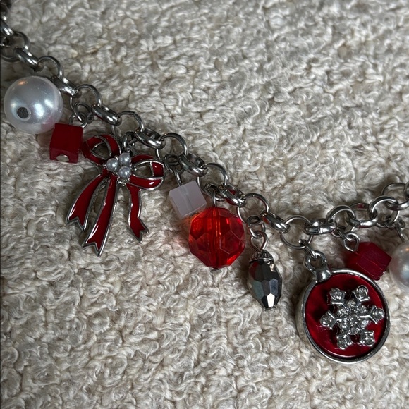 Holiday Lane Christmas Necklace W/Charms - Picture 9 of 12